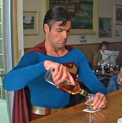 supermen pijan