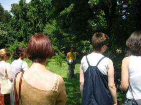 Audience, Botanical garden,  Belgrade